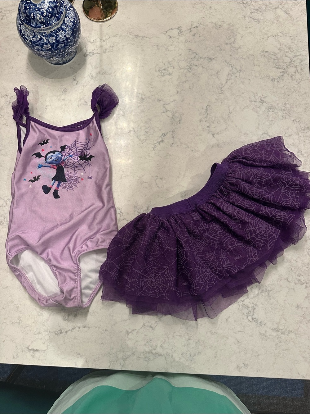 Disney Vampirina 2 piece Tutu Costume Set for girls